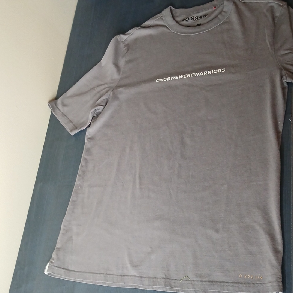 Once We Were Warriors Charcoal Tee